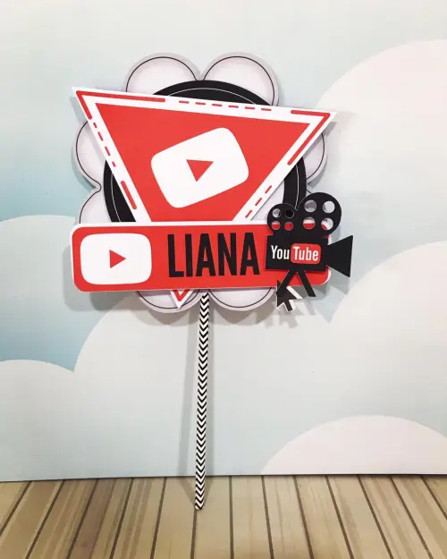 Topo de bolo You Tube