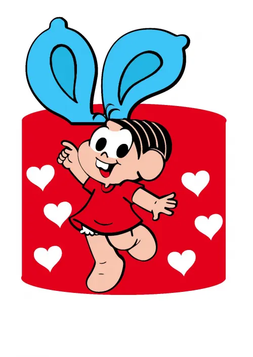 Topo de Bolo Turma da Monica