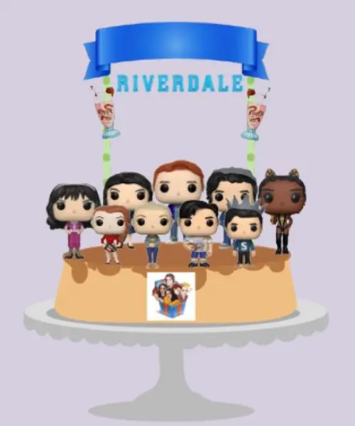 Topo de bolo Riverdale