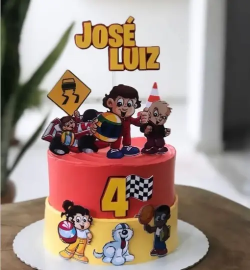 Topo de Bolo Seninha