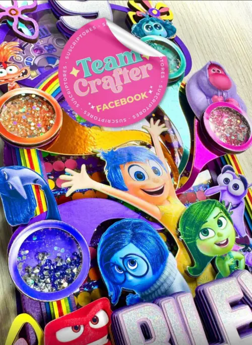 Arquivo de corte topo de bolo Divertidamente