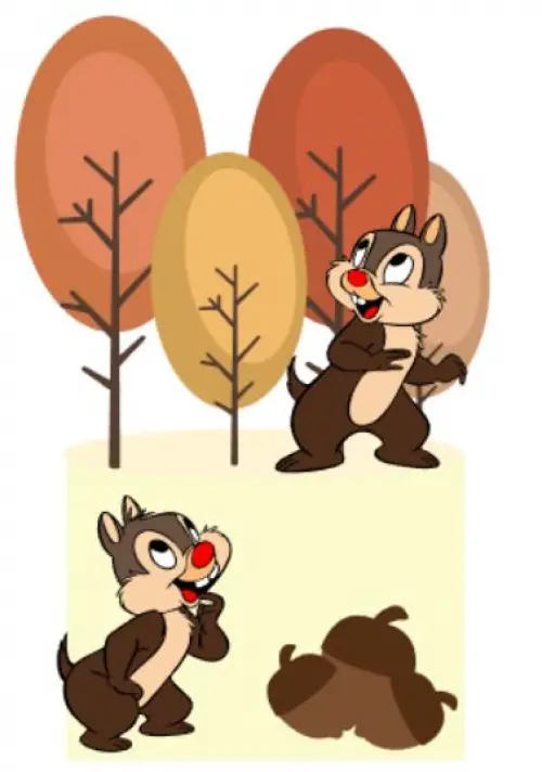 Topo de Bolo Tico e teco