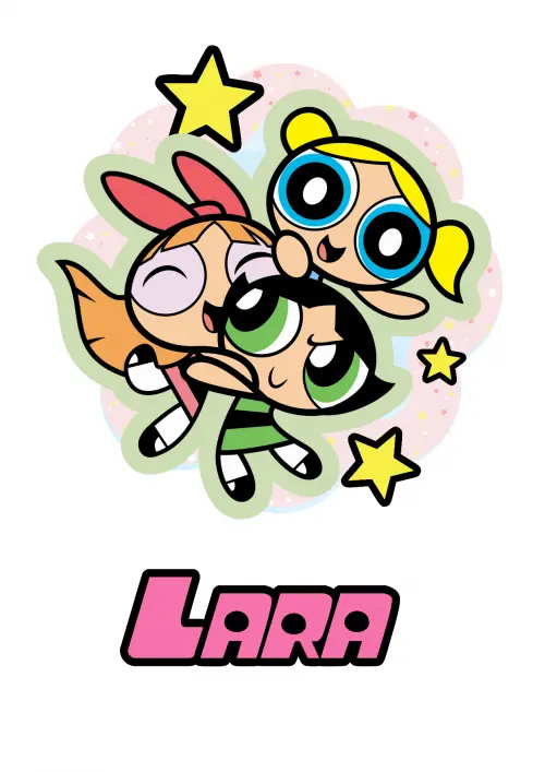 Topo de bolo Meninas Super Poderosas