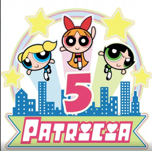 Topo de bolo Meninas Super Poderosas