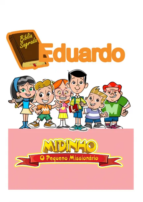 Topo de Bolo Midinho O pequeno missionario