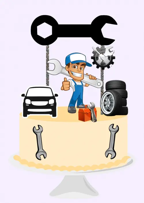 Topo de Bolo mecanico