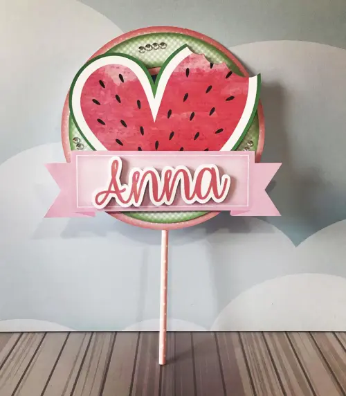 Topo de Bolo Melância