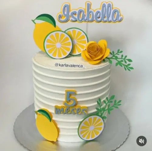 Topo de Bolo Limão