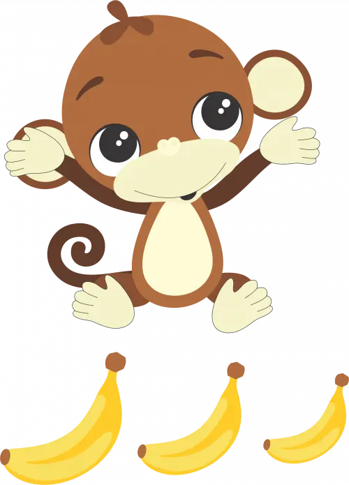 Topo de Bolo Macaquinho