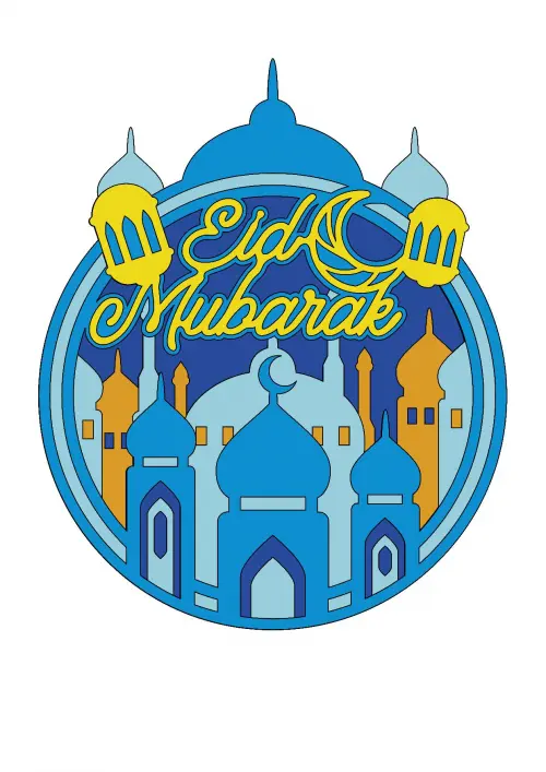 Topo de bolo Mubarak