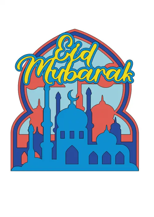 Topo de bolo Mubarak