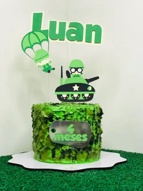 Topo de Bolo Exército