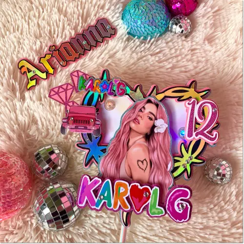 Topo de Bolo karol G