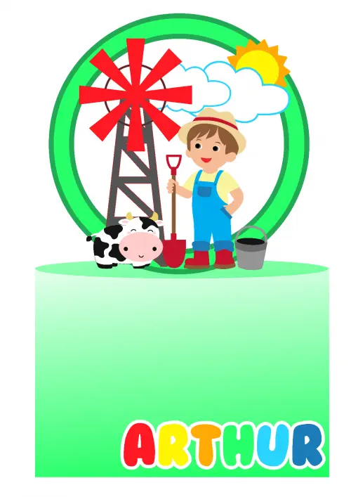 Topo de Bolo Fazendinha