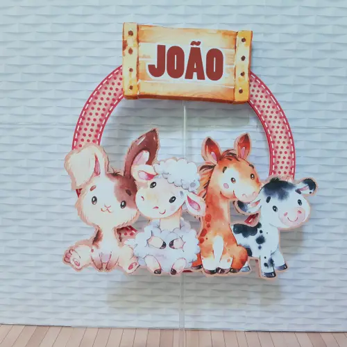 Topo de Bolo Fazendinha