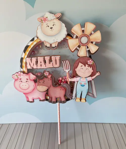 Topo de Bolo Fazendinha