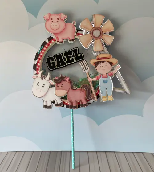 Topo de Bolo Fazendinha