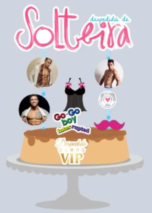 TOPO DE BOLO Despedida de Solteiro
