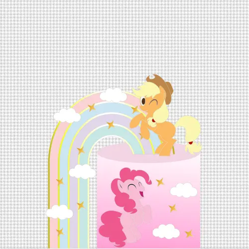 Topo de Bolo My Little Poney