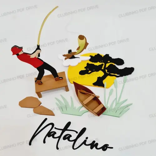 Topo de Bolo Pescaria