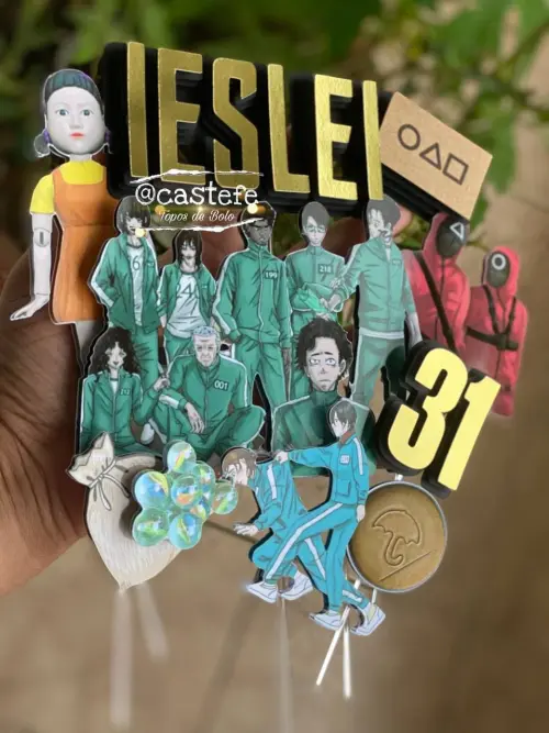 Topo de Bolo Round 6