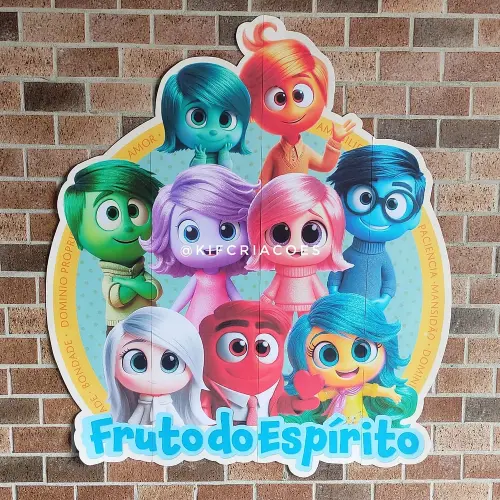 Topo de Bolo Divertidamente