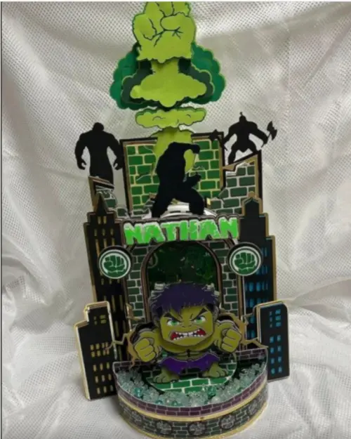 Arquivo de corte topo de bolo Hulk