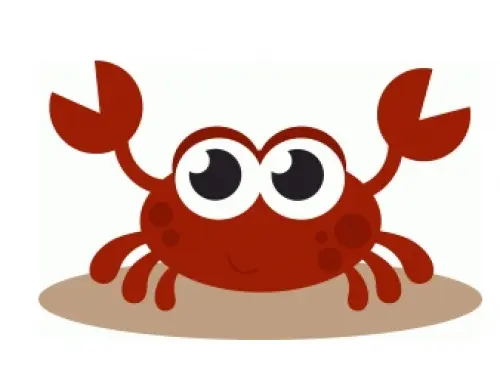 Topo de Bolo Caranguejo