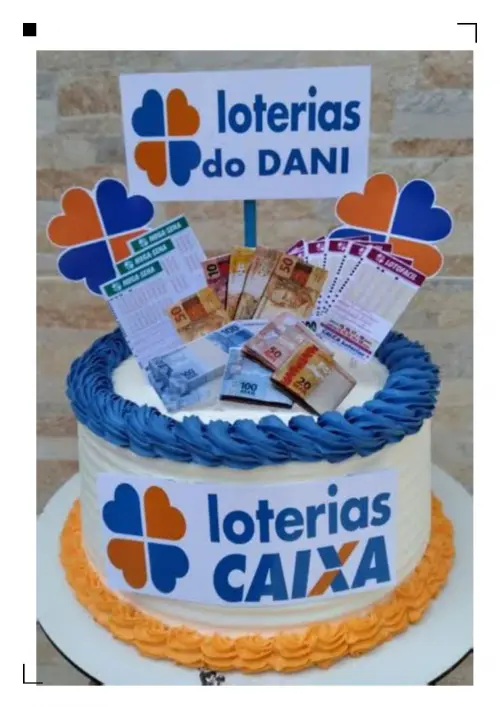 Topo de Bolo Casa Lotérica