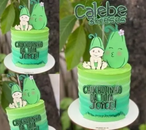 Arquivo de corte topo de bolo Chuchu