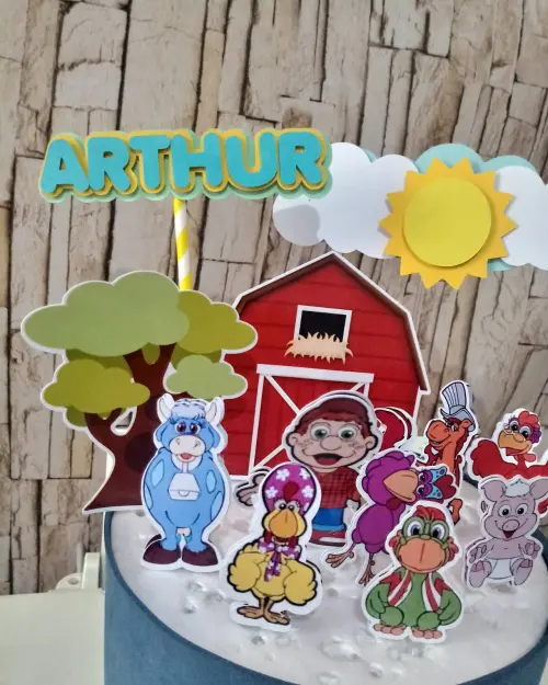 Topo de Bolo Cocoricó