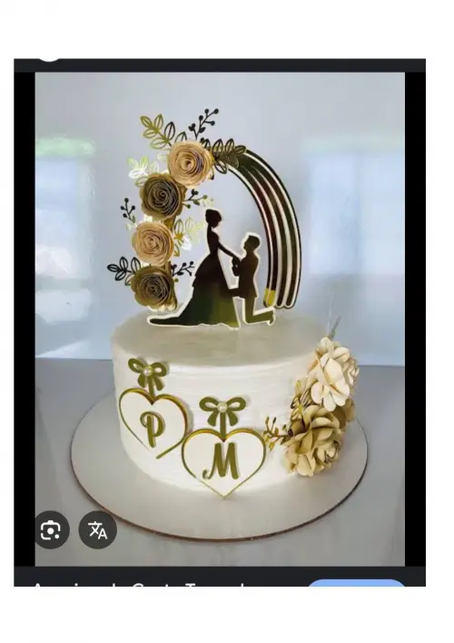 Topo de Bolo Casamento