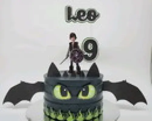 Topo de Bolo Como treinar seu dragao