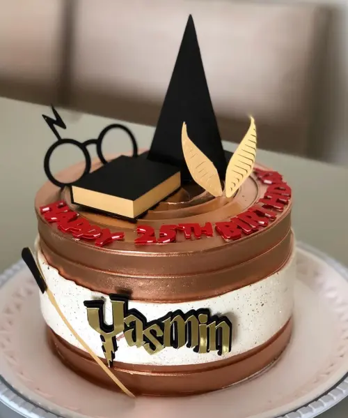 Topo de Bolo harry Potter