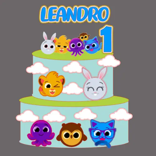 Topo de bolo Bolofofo