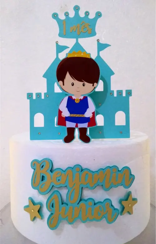 Topo de Bolo Principe