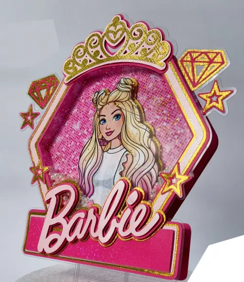 Topo de Bolo Barbie