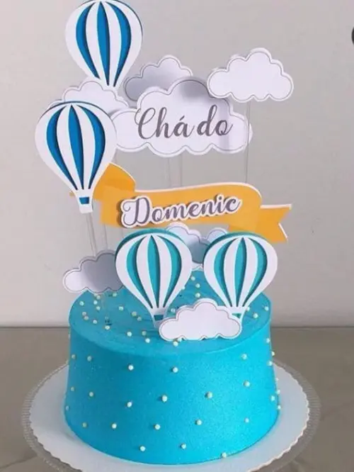 Topo de bolo Balão