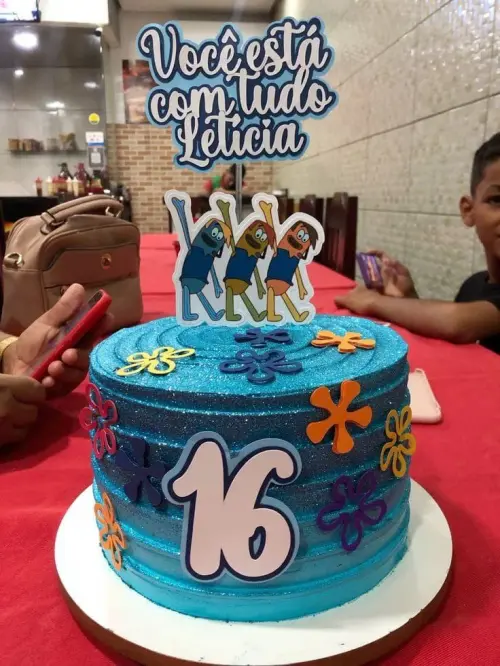 Topo de Bolo Bob Esponja