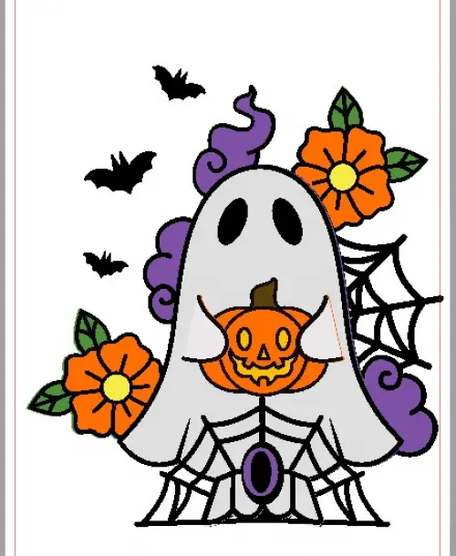 Topo de Bolo Halloween