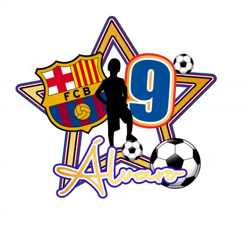 Topo de bolo Futebol