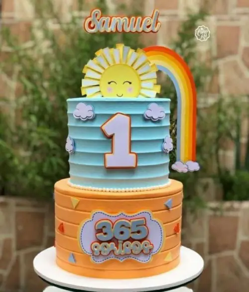 Topo de Bolo 365 Sorrisos