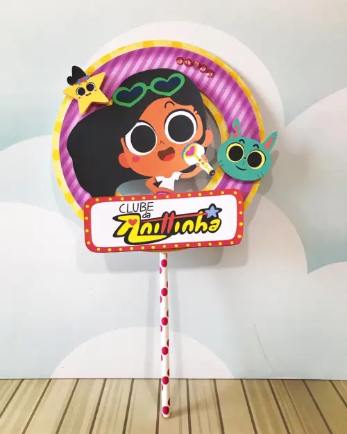 Topo de bolo Anitinha