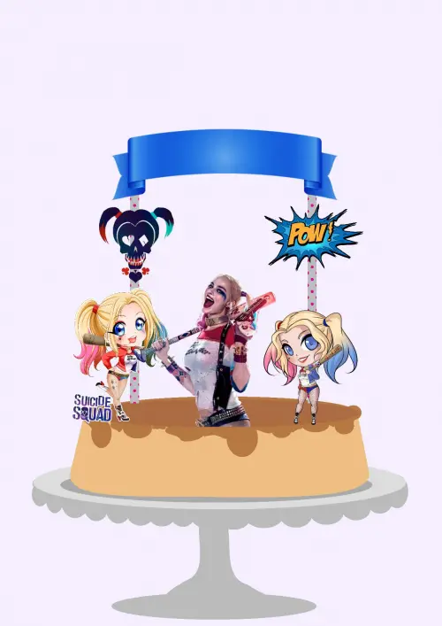 Topo de bolo Alerquina