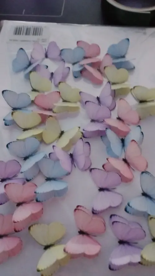 Topo de bolo Borboleta