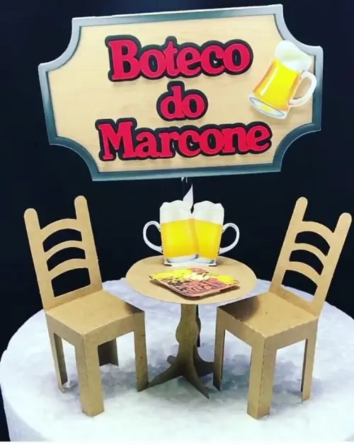 Topo de Bolo Boteco
