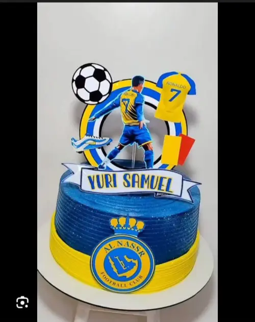 Arquivo de corte topo de bolo Futebol