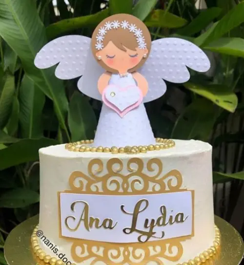 Topo de Bolo Anjinha