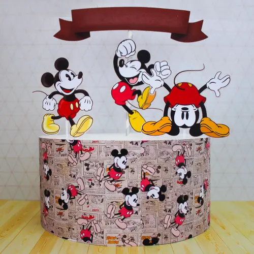 Topo de Bolo Mickey