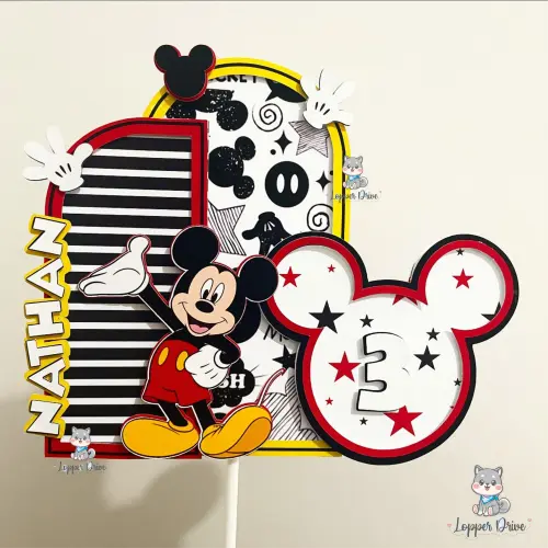 Topo de Bolo Mickey